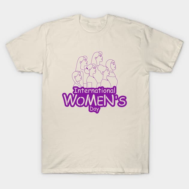 International Womens Day T-Shirt by Inktopolis